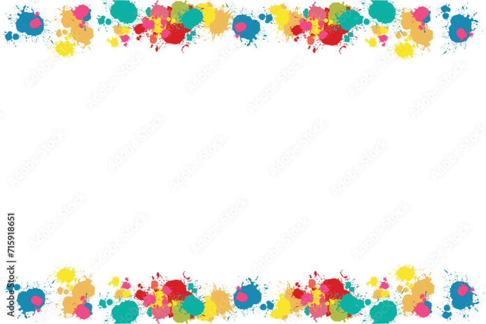 Background with watercolor splashes. Paint stain. Grunge texture colors. Splashes of rainbow paint for your design Background with watercolor splashes. Paint stain. Grunge texture colors. Splashes of rainbow paint for your design