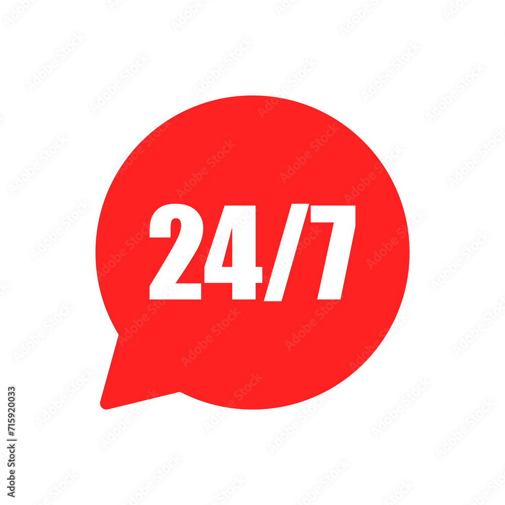 24 hour icon. Customer support concept. Hotline symbol.
24 hour icon. Customer support concept. Hotline symbol.