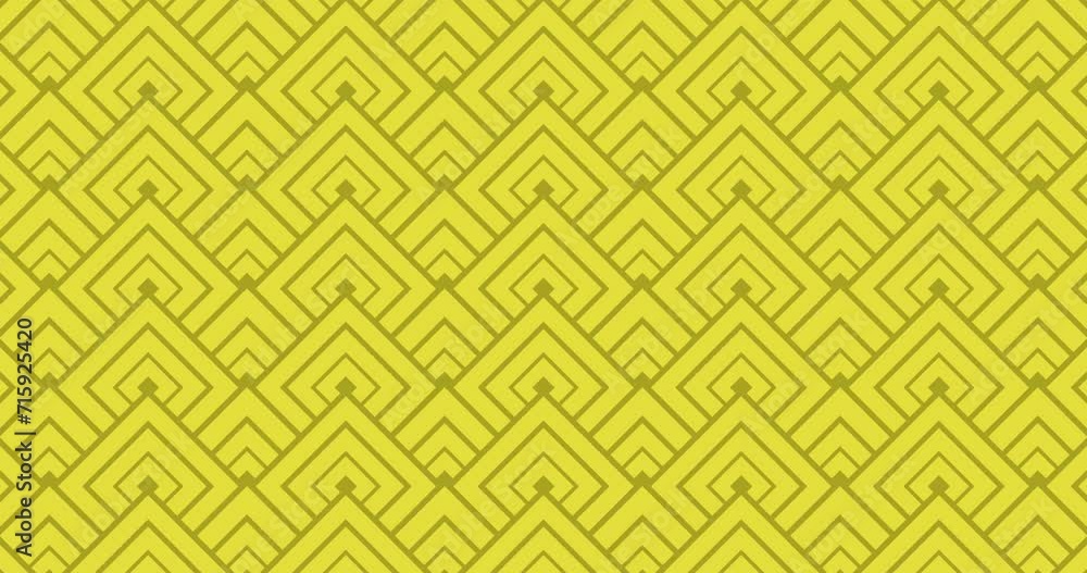 custom made wallpaper toronto digitalAbstract flat Square outline and square shape animated seamless pattern background moving in a single direction. Yellow color minimalistic pattern motion graphics background.