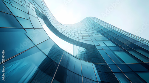 Futuristic Corporate Headquarters with Cutting-Edge Business Architecture