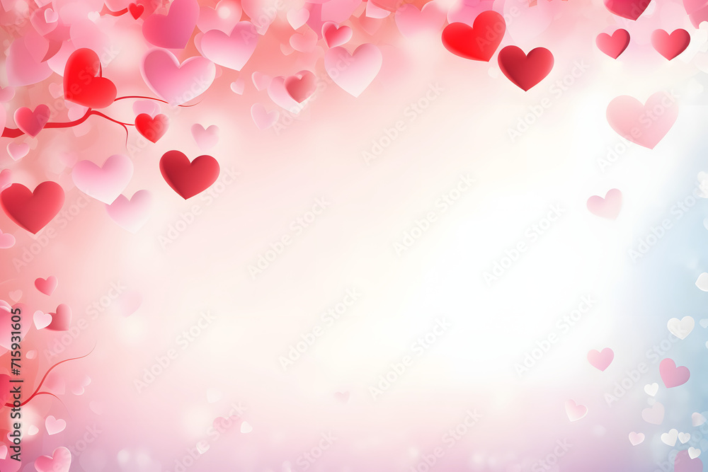 Valentine day holiday background illustration