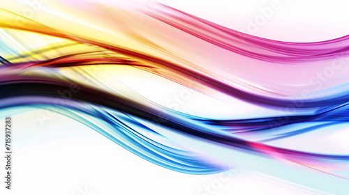 Transition Film Leader Effect Color Waves Flowing Abstract Background. Creative background