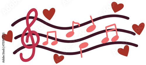 Love Song Musical Notes