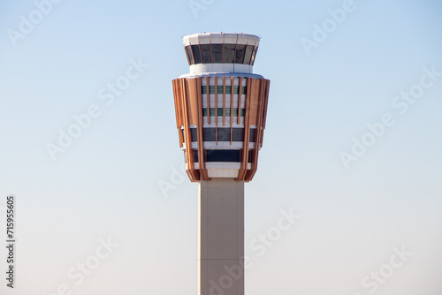 Air traffic control tower at Phoenix Sky Harbor International Airport - Phoenix, Arizona, USA