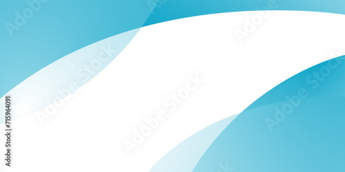 Blue and white curve vector background for corporate concept, template, poster, brochure, website, flyer design. Vector illustration photo
