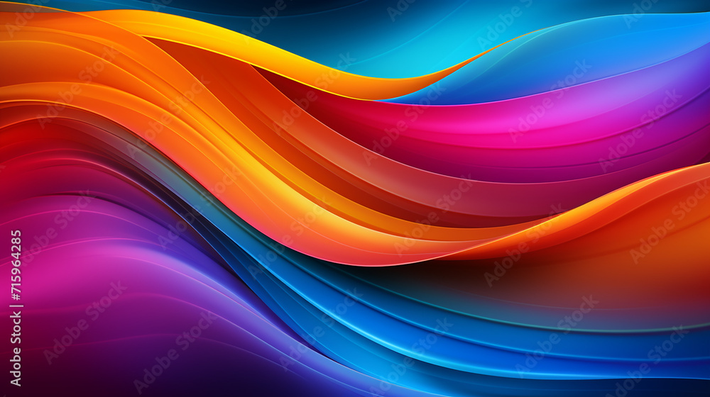 Fototapeta premium Photo_3D_geometric_abstract_twist_background