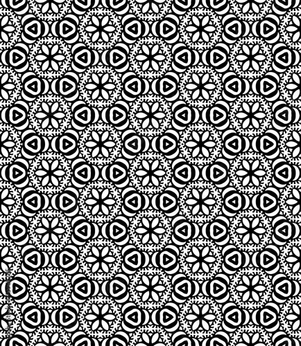 Black seamless abstract pattern. Overlay for background and backdrop. Ornamental design. PNG graphic illustration with transparent background.