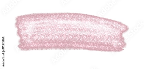 Pink glitter brush stroke 