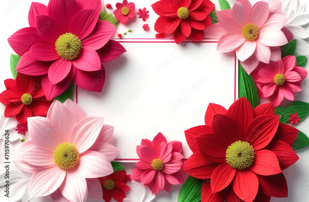 Card to Women's Day with place for text and floral motifs. Card to Women's Day with place for text and floral motifs.