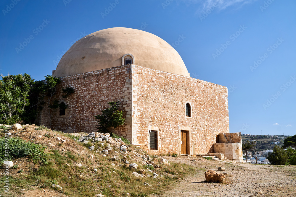 Turkish mosque in the city of Rethymnon on the island of Crete Turkish mosque in the city of Rethymnon on the island of Crete