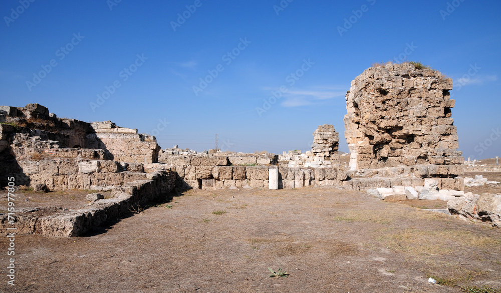 Laodikya Ancient City in Denizli, Turkey.
