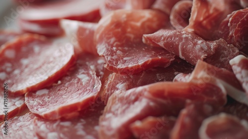 Cold cuts close-up