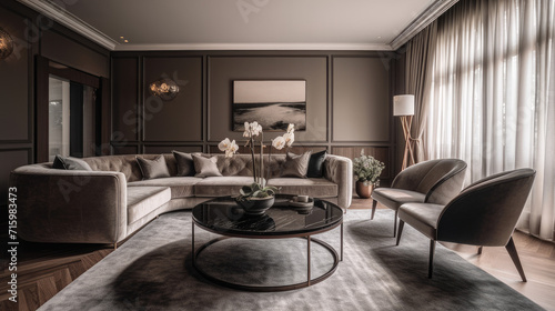 beautiful, luxurious apartment interior © Игорь САМ