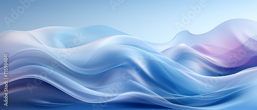 Hyper-realistic water abstraction: Precisionist lines, moebius flow, and vivid blues create a captivating minimalist scene. Ideal for those who appreciate abstract art