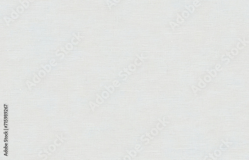 Linen canvas background in superlative white color as part of your design project. Seamless panoramic texture. Luxury and elegant white color wrinkled linen cloth fabric sheet or canvas surface 