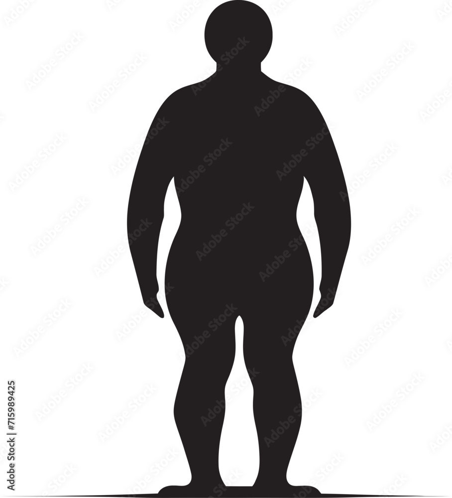 Fighting Fat Human Vector Logo in 90 Words Against Obesity Struggles Dynamic Determination Iconic Black Emblem for Human Obesity Revolution Fighting Fat Human Vector Logo in 90 Words Against Obesity Struggles Dynamic Determination Iconic Black Emblem for Human Obesity Revolution