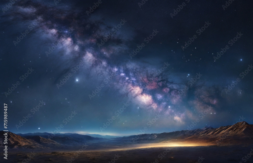 aurora borealis in the mountains,  Panorama milky way galaxy with stars and space dust in the universe , real. Perfect composition, beautiful detailed , 8k photography, photorealistic , soft natural p