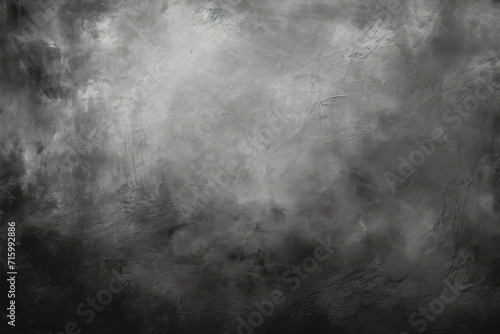 Textured black and grey abstract background with distressed paint strokes, old vintage grunge texture design, grungy charcoal backdrop with scratched lines and paint spatter