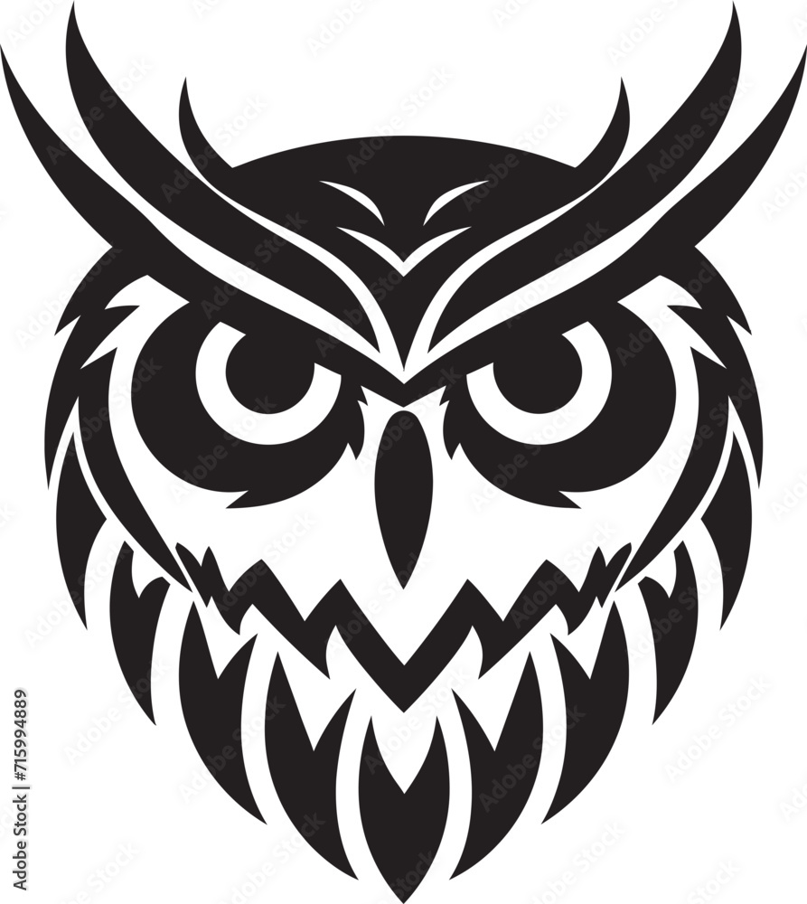 Wise Guardian Elegant Black Icon with Owl Illustration Nocturnal Guardian Emblem Stylish Vector Owl Logo Design Wise Guardian Elegant Black Icon with Owl Illustration Nocturnal Guardian Emblem Stylish Vector Owl Logo Design