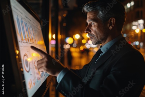 Man Standing in Front of Whiteboard