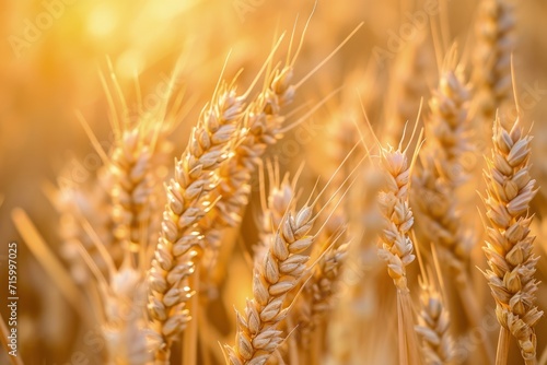 Close Up of Wheat Field