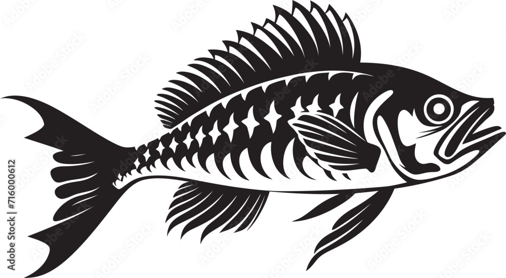 Phantom Physiology Emblem Vector Black Logo for Predator Fish Skeleton Grim Gills Glyph Elegant Black Icon Design for Predator Fish Skeleton Phantom Physiology Emblem Vector Black Logo for Predator Fish Skeleton Grim Gills Glyph Elegant Black Icon Design for Predator Fish Skeleton