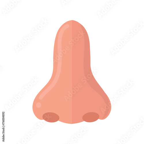 Nose icon clipart avatar logotype isolated vector illustration