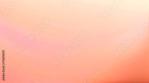 Peach Fuzz Serenade: Abstract Background with Waves in Soft Peach Tones photo