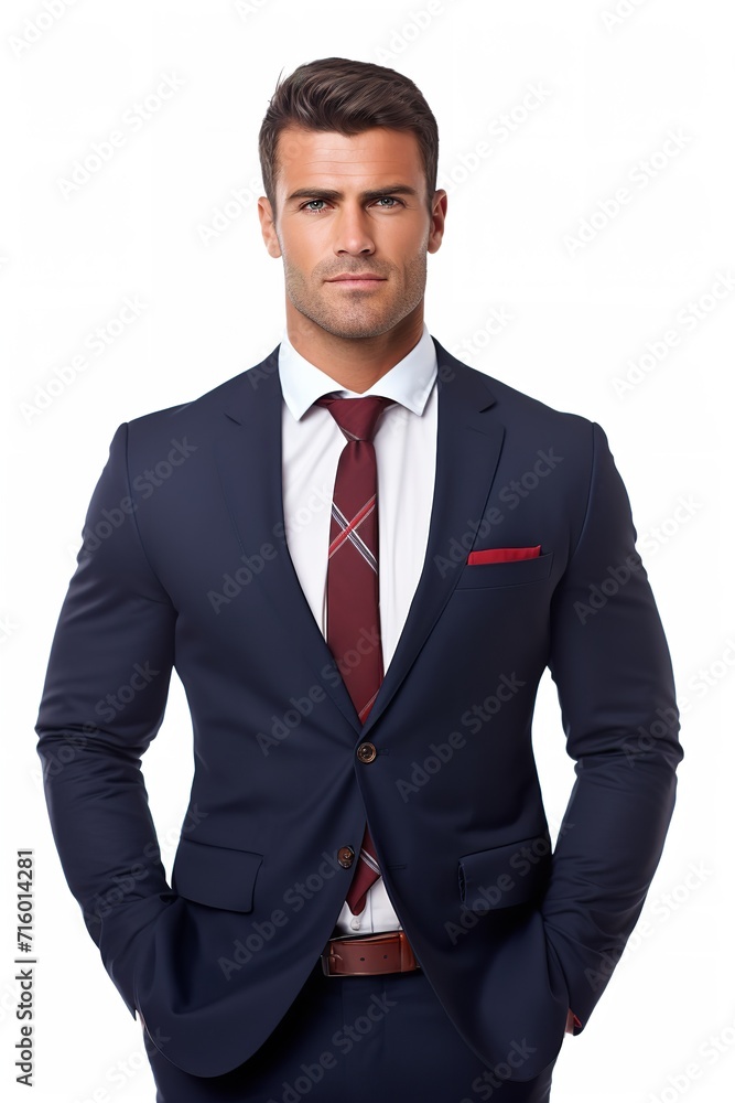 Elegant Male Business Manager in Suit, AI Generated Elegant Male Business Manager in Suit, AI Generated