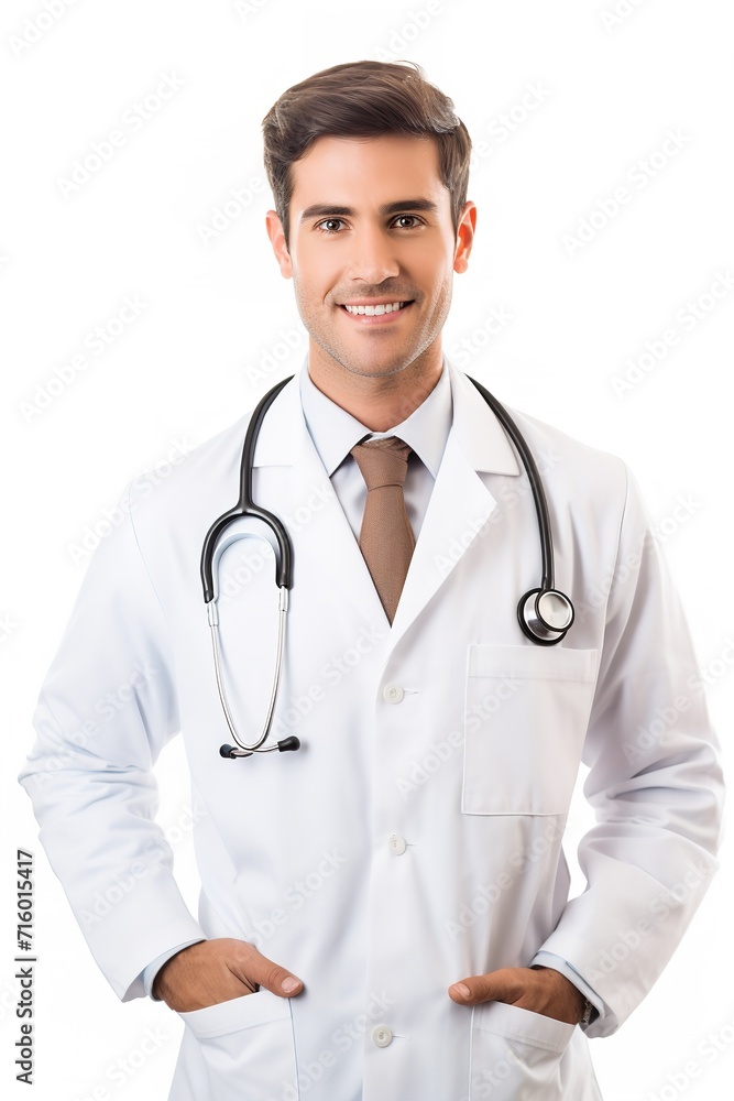 Professional Doctor in Lab Coat, AI Generated Professional Doctor in Lab Coat, AI Generated