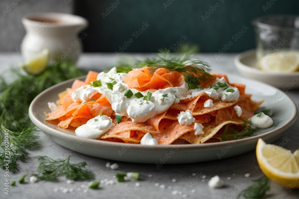 Chilaquiles with eggs (Scandinavian Chilaquiles) Chilaquiles with eggs (Scandinavian Chilaquiles)