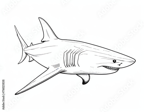 shark coloring book