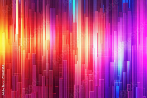 Vibrant holographic abstract background