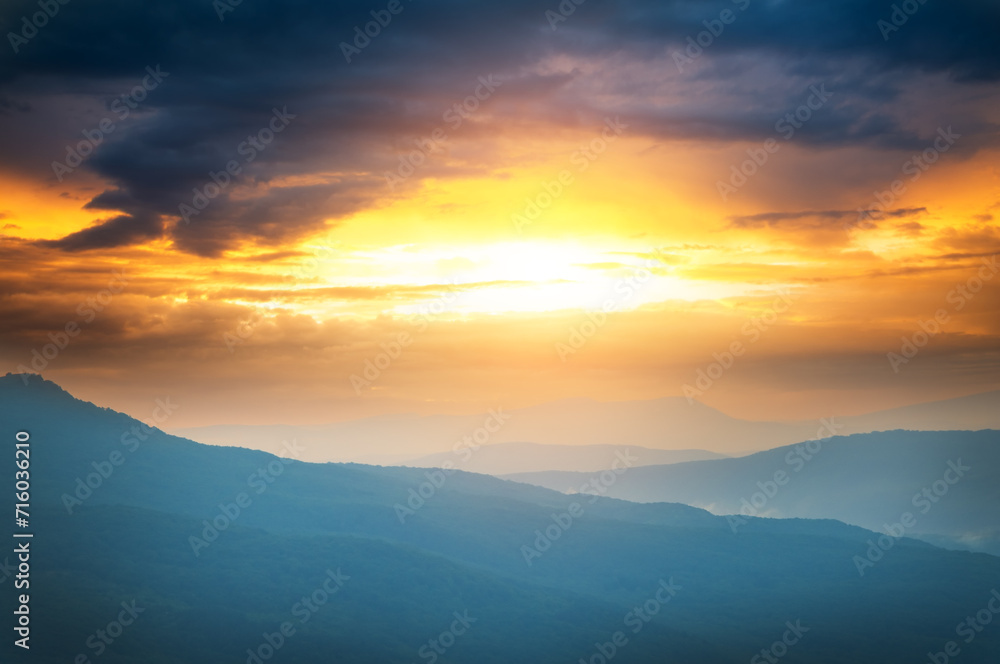 Fototapeta premium mountains landscape