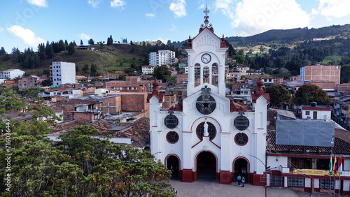 Guarne, Antioquia - Colombia. January 03, 2024. The municipality is located to the east of the department at a distance of 36.7 kilometers from the city of Medellin. photo