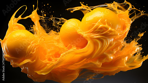 Glass of 100 percent Orange...
