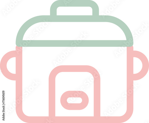 electric rice cooker icon

