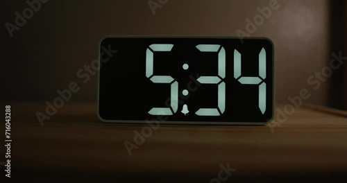 digital alarm clock