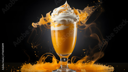 Glass of 100 percent Orange...