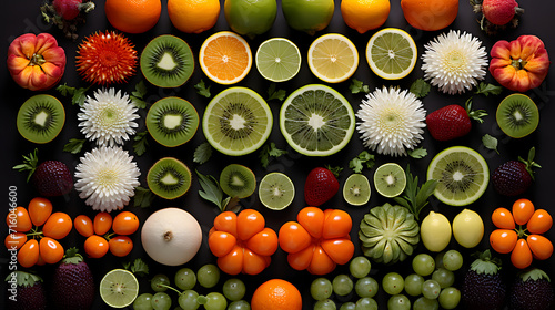 Creative neatly arranged fo...