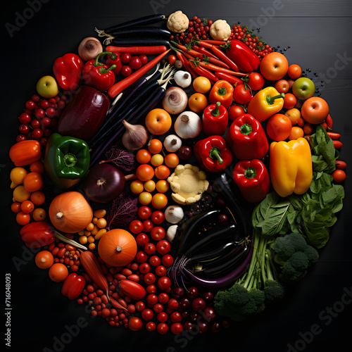 Creative neatly arranged fo...