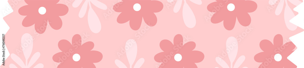 Spring Floral Washi Tape Spring Floral Washi Tape
