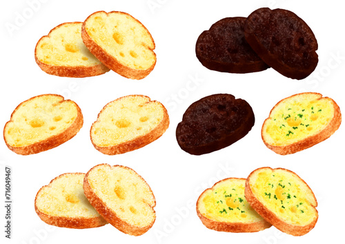 ベクター ラスク ４種 プレーン シュガー 染みチョコ ガーリック