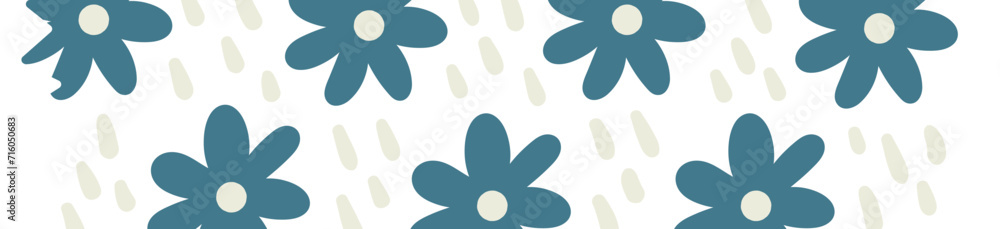 Strip Floral Pattern Strip Floral Pattern