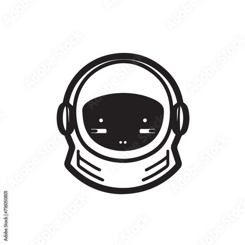 Astronaut in cartoon, doodle style. Image for t shirt. Isolated 2d vector illustration in logo, icon, sketch style, Eps 10. AI Generative