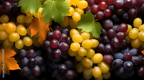 Background of fresh fruits ...