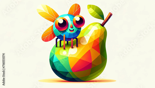 fruit fly illustration