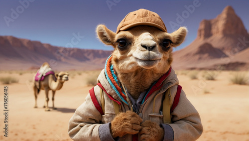 camels in the desert camel in the desert