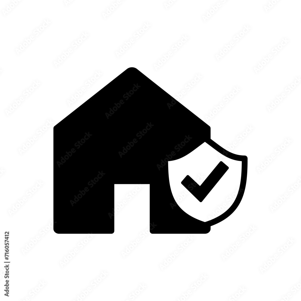 house insurance icon vector. house protection icon. house insurance icon vector. house protection icon.
