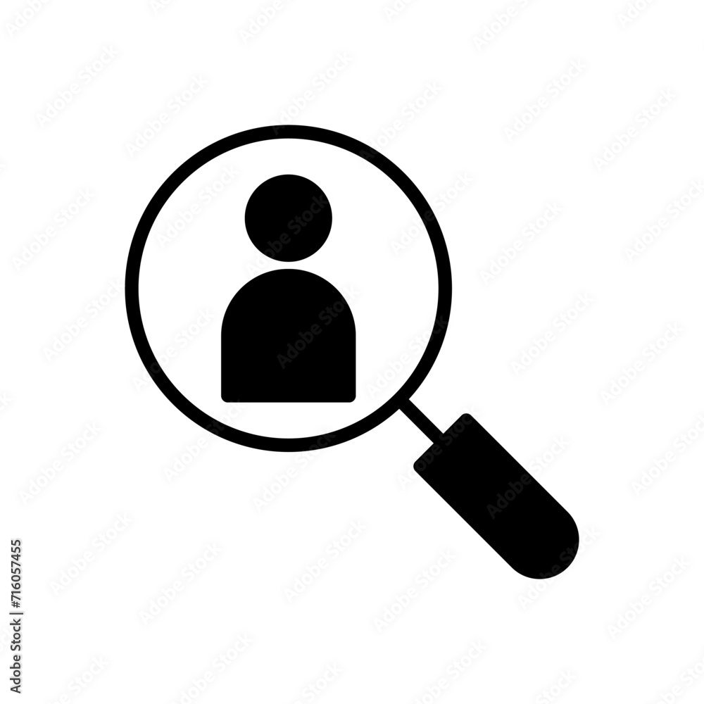 Hiring icon vector. Search job vacancy icon. Human resources concept. Recruitment Hiring icon vector. Search job vacancy icon. Human resources concept. Recruitment